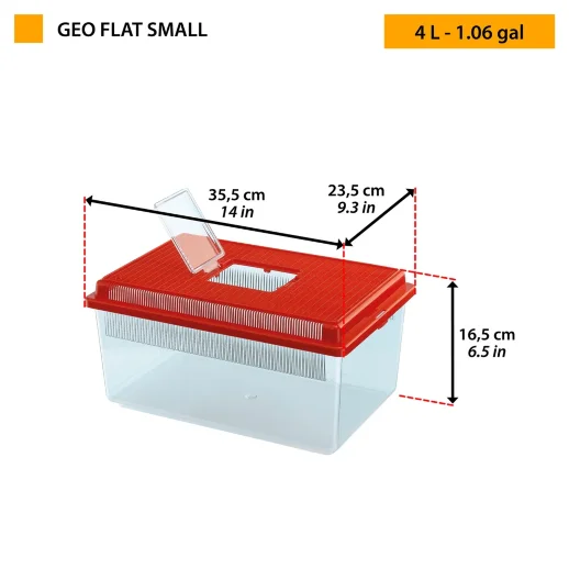 Переноска Ferplast GEO FLAT Small для черепах