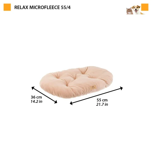 Ferplast RELAX MICROFLEECE: схема размеров подушки. Цвет на схеме демонстрационный.