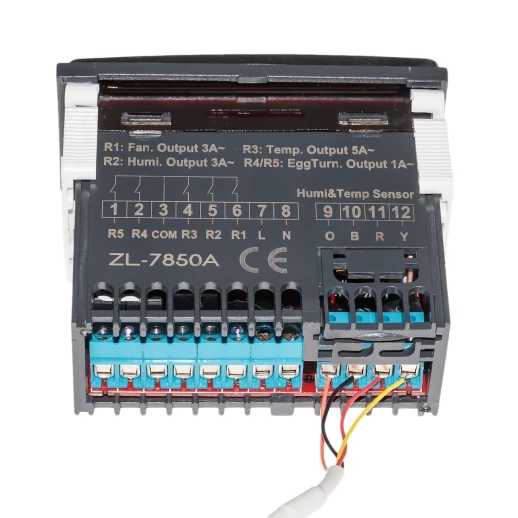 Терморегулятор Lilytech ZL-7850А темп + влажность + 2 таймера