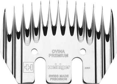 Нижний нож Heiniger Ovina Premium LG2 универсальный для стрижки овец 77 мм