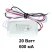 Драйвер для светодиодов 20W 600mA эконом