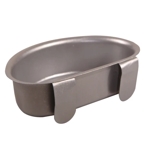 Кормушка навесная 15 см оцинкованная сталь на крючках