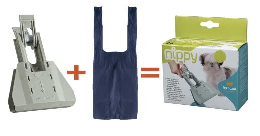 Совок Ferplast NIPPY для улицы с 24 пакетами
