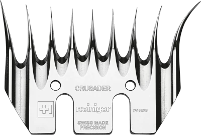 Нижний нож Heiniger Crusader LG2 для стрижки зимней шерсти полутонкорунных овец 94,5 мм
