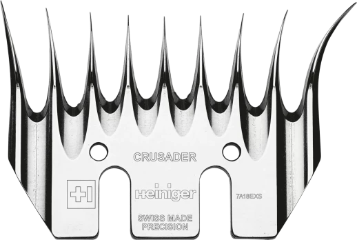 Нижний нож Heiniger Crusader LG2 для стрижки зимней шерсти полутонкорунных овец 94,5 мм