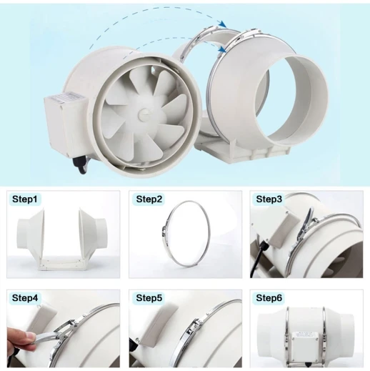 Канальный вентилятор HF 100