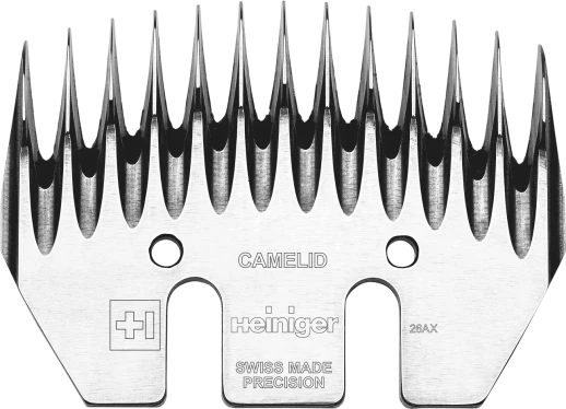 Нижний нож Heiniger Camelid для стрижки верблюдов лам альпак