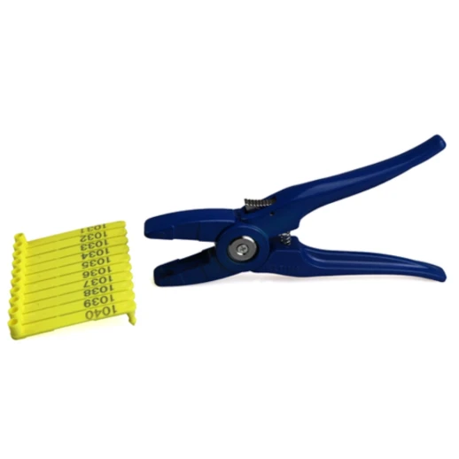 Биркач LSTL для установки ушных бирок универсальный синий