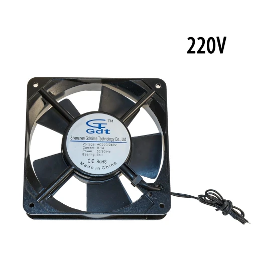 Осевой вентилятор корпусной 120х120х25мм 220Вольт