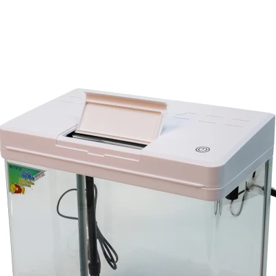 Аквариум Boyu MS-320M 20 л с сенсорным LED светильником и фильтром, белый