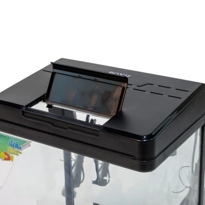 Аквариум Boyu MS-320 20 л с LED светильником и фильтром, черный