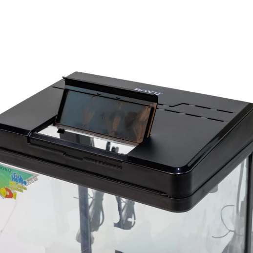 Аквариум Boyu MS-320 20 л с LED светильником и фильтром, черный
