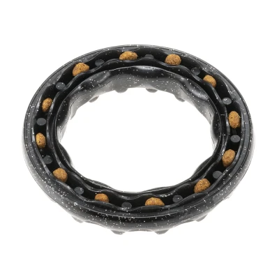Игрушка-кольцо Ferplast SMILE SMALL чёрная 12 см термопластичный полиуретан
