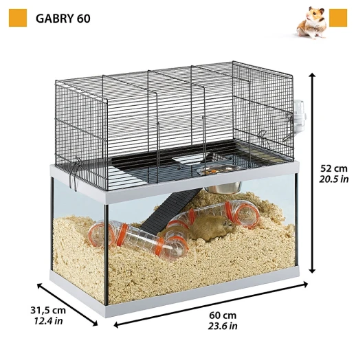 Клетка-террариум Ferplast GABRY 60 для песчанок