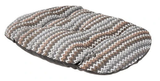 Подушка мягкая Ferplast RELAX 55/4 для собак и кошек. Зиг-заг зеленый