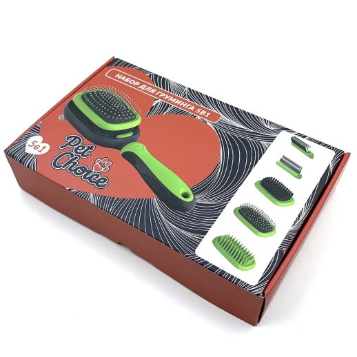 Набор для груминга Pet Choice 5 в 1