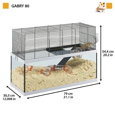 Клетка-террариум Ferplast GABRY 80 для песчанок