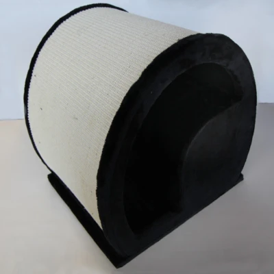 Когтеточка-домик 50х40х50 см черный