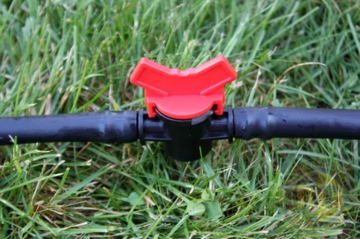 Кран проходной для садового шланга 20 мм