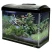Аквариум Boyu EC-600 панорамный, 66 л, с фильтром и LED-лампой, черный