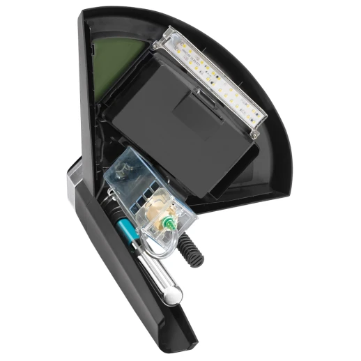 Аквариум Newa More reef NMO 30R Daylight LED, 28 л, с фильтром, скиммером, нагревателем и освещением рассвет-закат, черный NEW VERSION