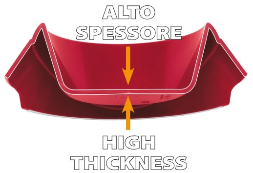 Миска Ferplast MAGNUS MINI 0,4 л. прочный утяжеленный пластик