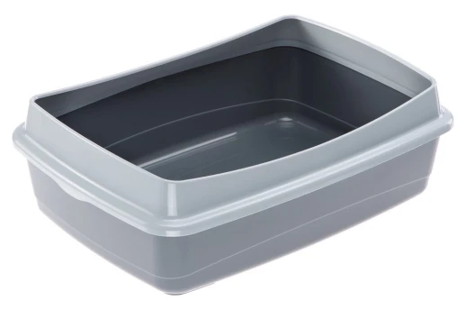 Открытый туалет Ferplast NIP PLUS 20 для кошек со съемным пластиковым бортом