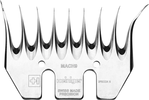 Нижний нож Heiniger Mach 9 для стрижки грубошерстных овец 94 мм