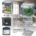 Аквариум Boyu Mini MT-408, 32 л, с фильтром, 2 LED лампы, серый