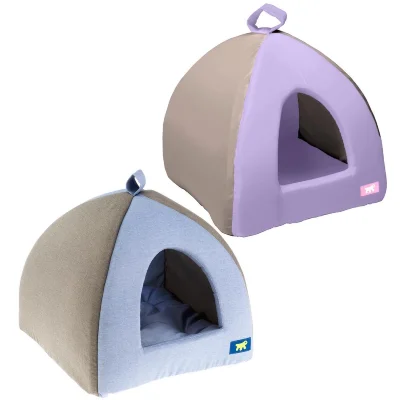 Мягкий домик-юрта Ferplast TIPI Medium для кошек Дома на розовом