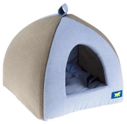 Мягкий домик-юрта Ferplast TIPI Medium для кошек Дома на розовом