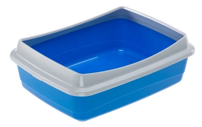 Открытый туалет Ferplast NIP PLUS для кошек со съемным пластиковым бортом