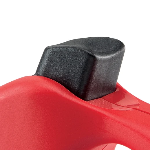 Рулетка Ferplast AMIGO LONG шнур со сменной крышкой корпуса красно-белая