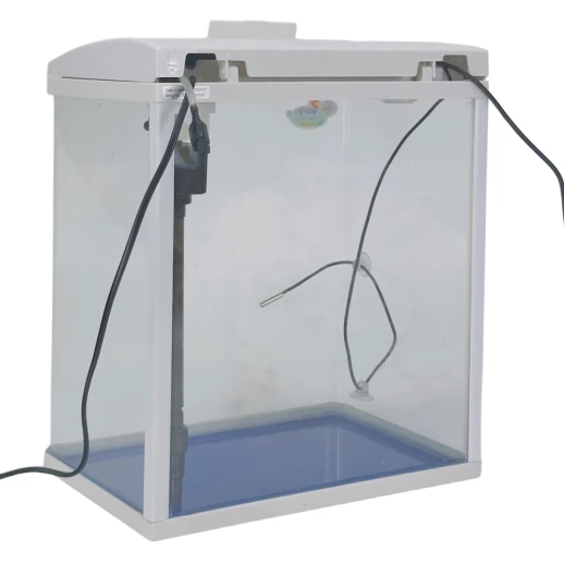 Аквариум Boyu HG-300 панорамный 22 л, LED освещение, дисплей, фильтры, белый