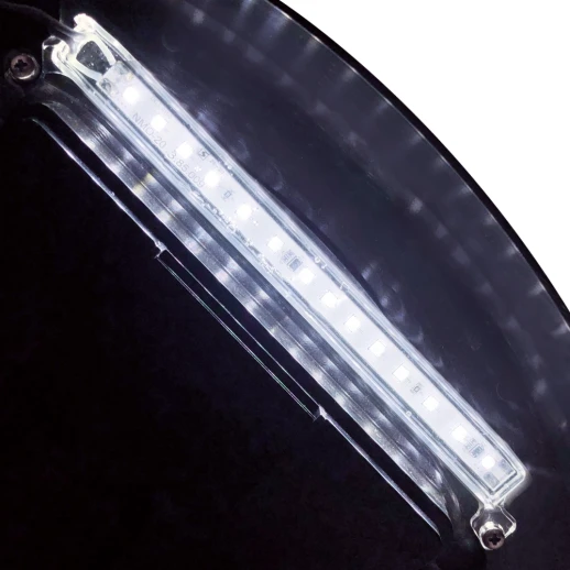 Креветочник Newa More Сaridinae NMO 20 CRNE Daylight LED 18 л с крышкой, фильтром, нагревателем, освещением рассвет-закат, черный NEW VERSION