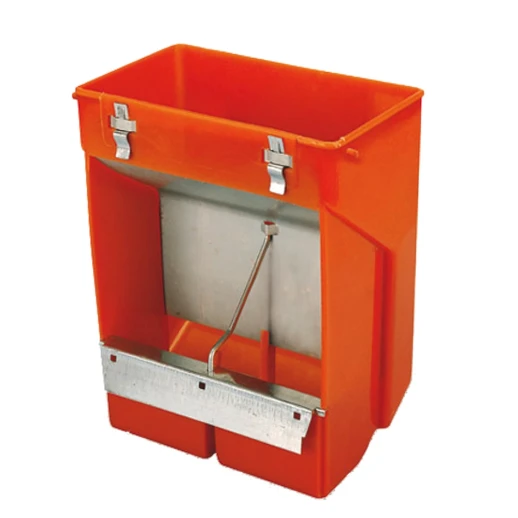 Кормушка бункерная Novital для кроликов 2 секционная пластик без крышки