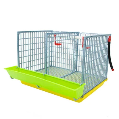 Клетка Cimuka Comfortplast для бройлеров midi 2 секции пластиковая