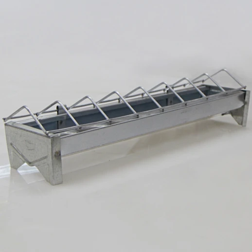 Кормушка лотковая Corti 30 см оцинкованная cталь для цыплят