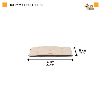 Подстилка Ferplast JOLLY MICROFLEECE 60 бежево-коричневая