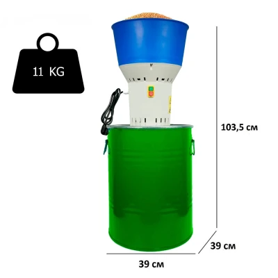 Зернодробилка HobbyFarm EM-60