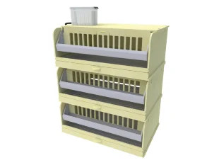 Клетка для перепелов WoodBird Quail 3XL на 90 перепелов