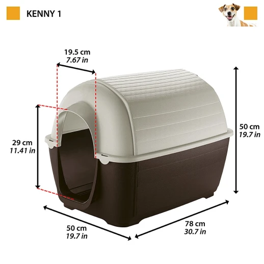 Будка Ferplast KENNY 01 для мелких собак