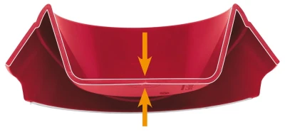 Миска Ferplast MAGNUS SMALL прочный утяжеленный пластик