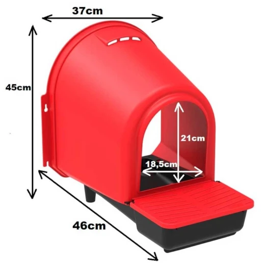 Гнездо для кур-несушек Copele Comfort пластик с яйцесборником