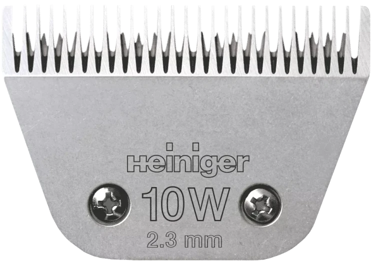 Сменное лезвие Heiniger 10W 2.3 мм для стрижки лошадей