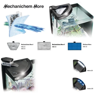 Аквариум Newa More NMO 20W, 18 л, белый