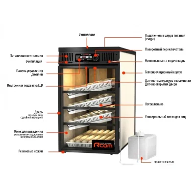 Инкубатор Rcom MARU 380 Deluxe MAX