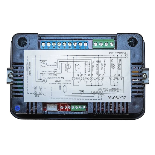 Терморегулятор Lilytech ZL-7901A темп + влажность + 3 таймера