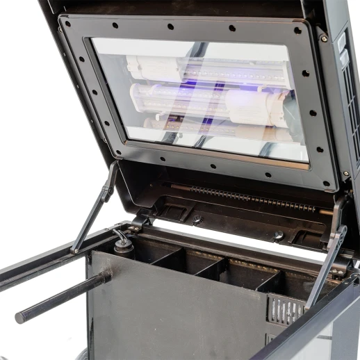 Аквариум Boyu Happy Family HS-45A панорамный, 65 л, с фильтром, УФ-стерилизатором и освещением, черный