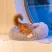 Мягкий лежак Ferplast CUDDLY 80 для животных серый